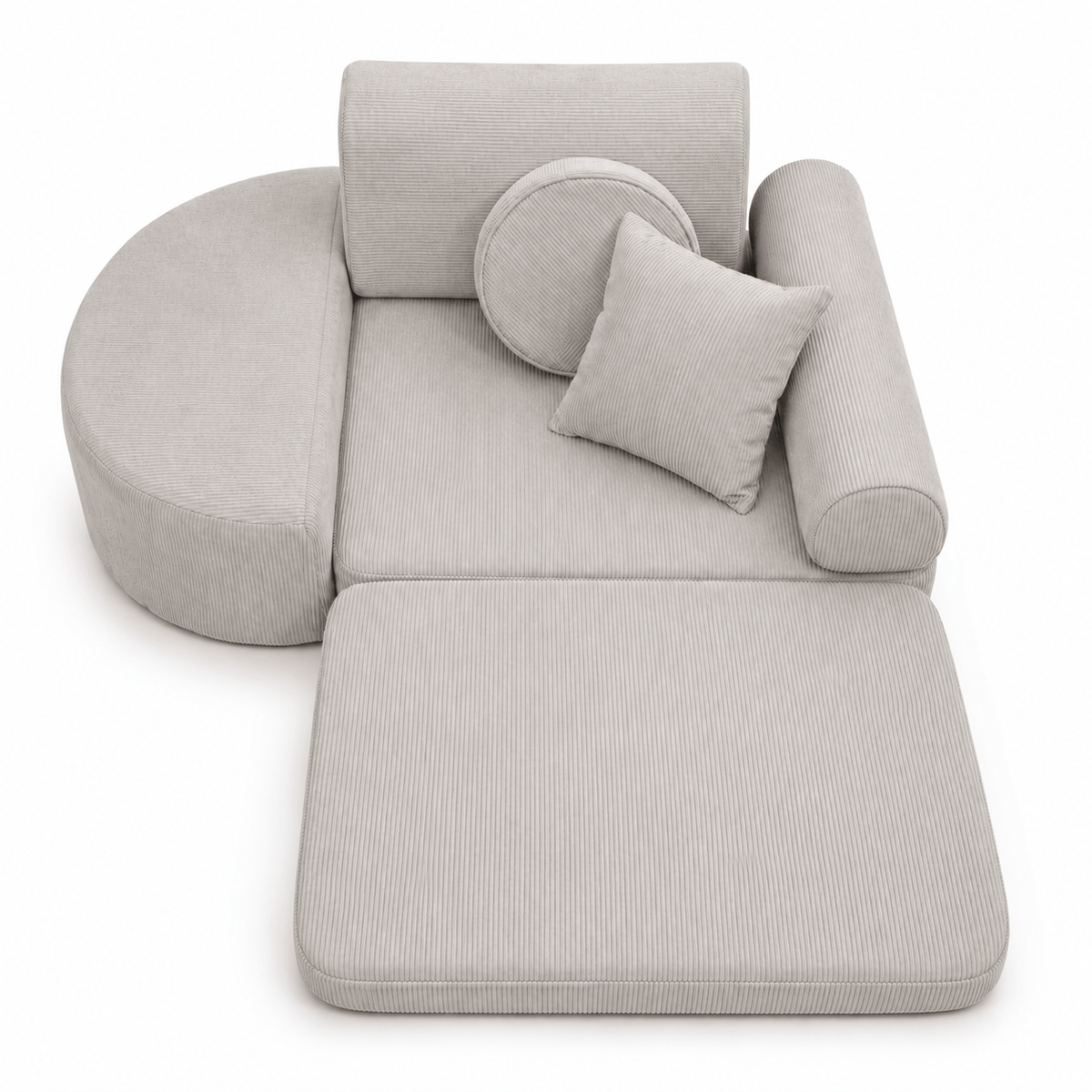 Meowbaby Modular Kids Chair – 6 Pieces | Slimcord | 60cm