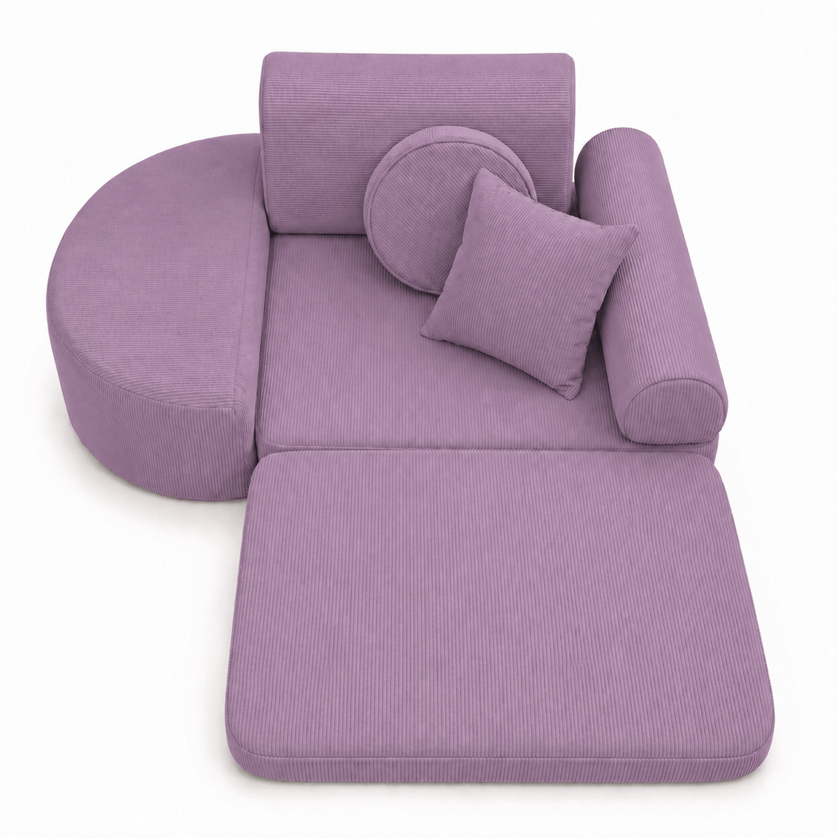Meowbaby Modular Kids Chair – 6 Pieces | Slimcord | 60cm