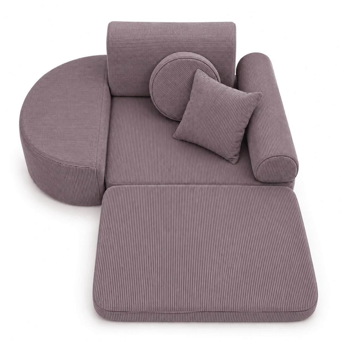 Meowbaby Modular Kids Chair – 6 Pieces | Slimcord | 60cm
