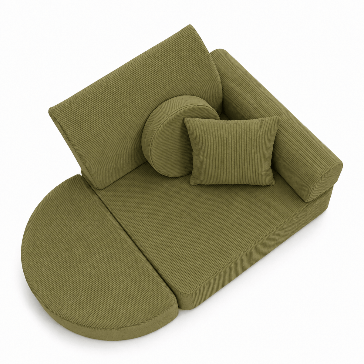 Meowbaby Modular Kids Chair – 6 Pieces | Slimcord | 60cm