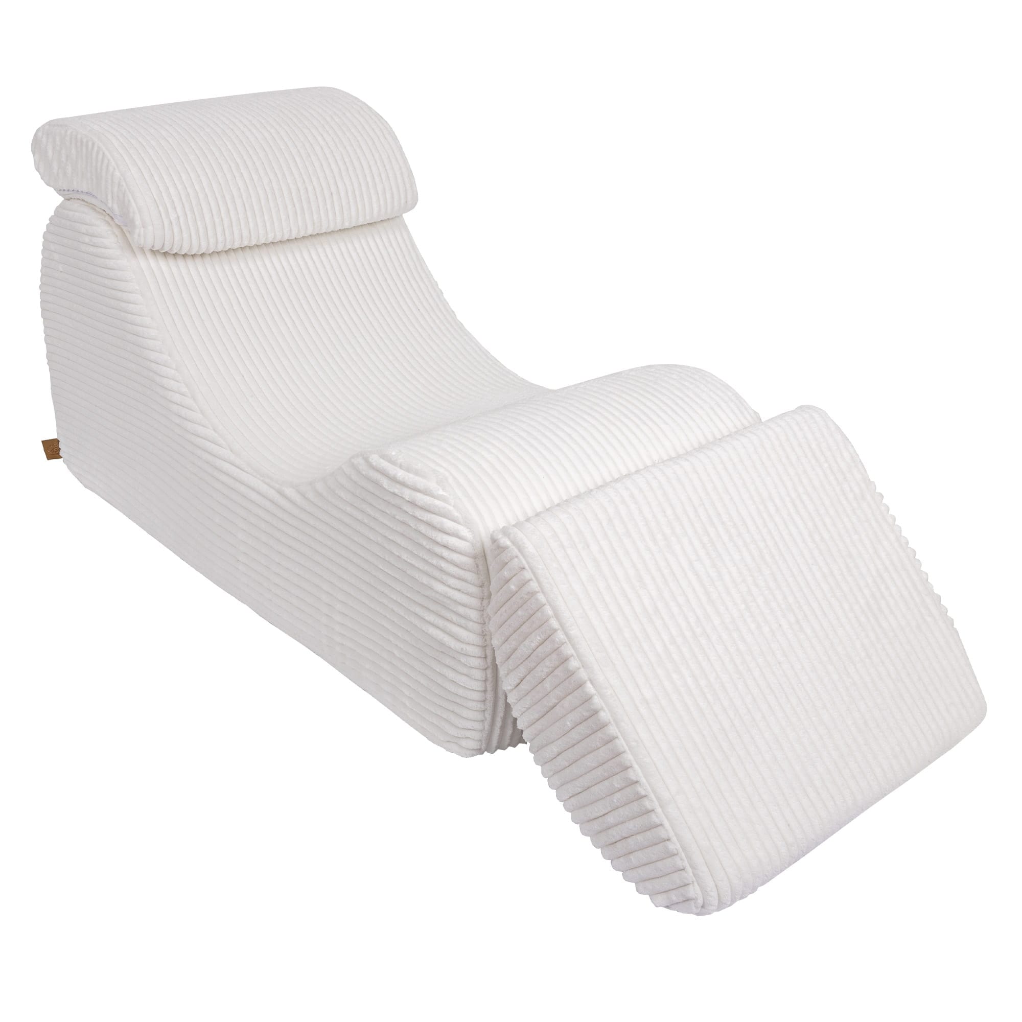 Meowbaby Furrycord Wave Lounger - Comfy Toddler Foam Filled Chair