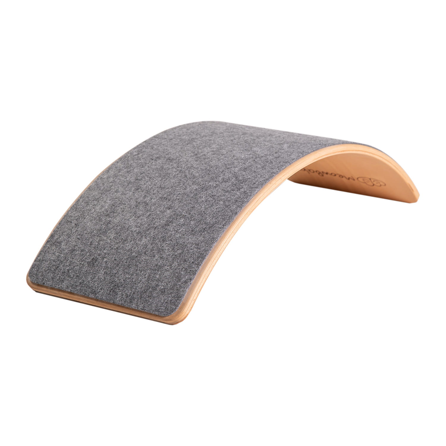 Meowbaby Natural Wooden Balance Board for Kids