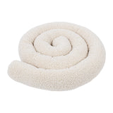 Tour de lit en peluche Bearly, 150 à 400cm – Traversin | 4 tailles