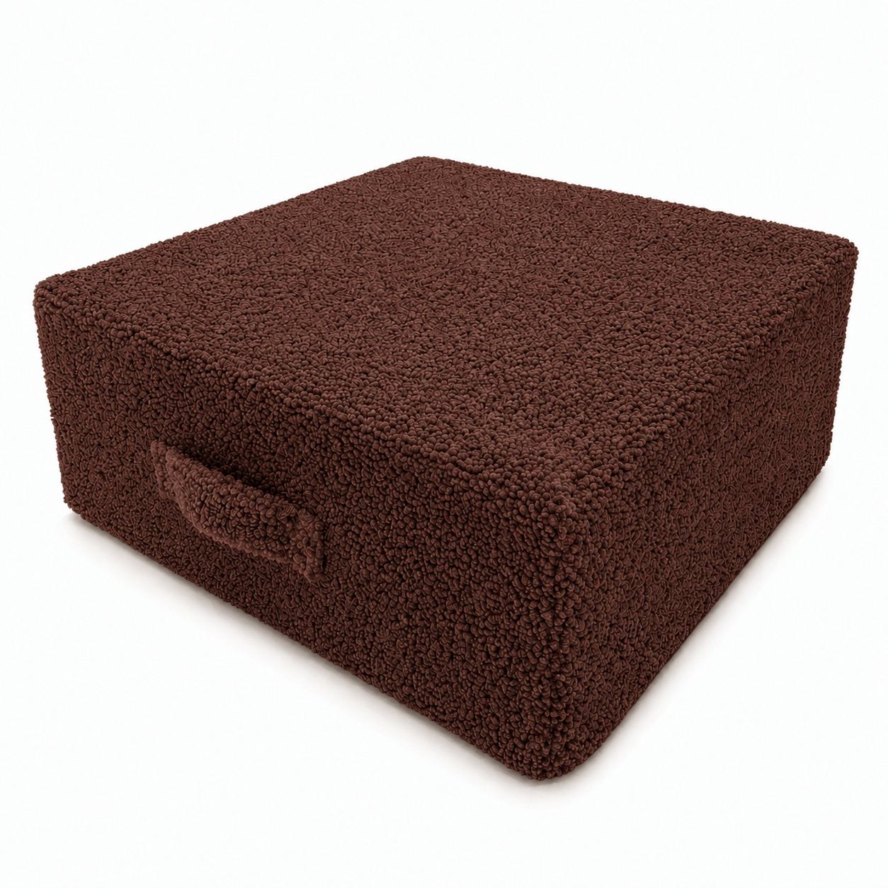 Trampoline d'intérieur en peluche bouclée effet laine Bearly | 2 tailles