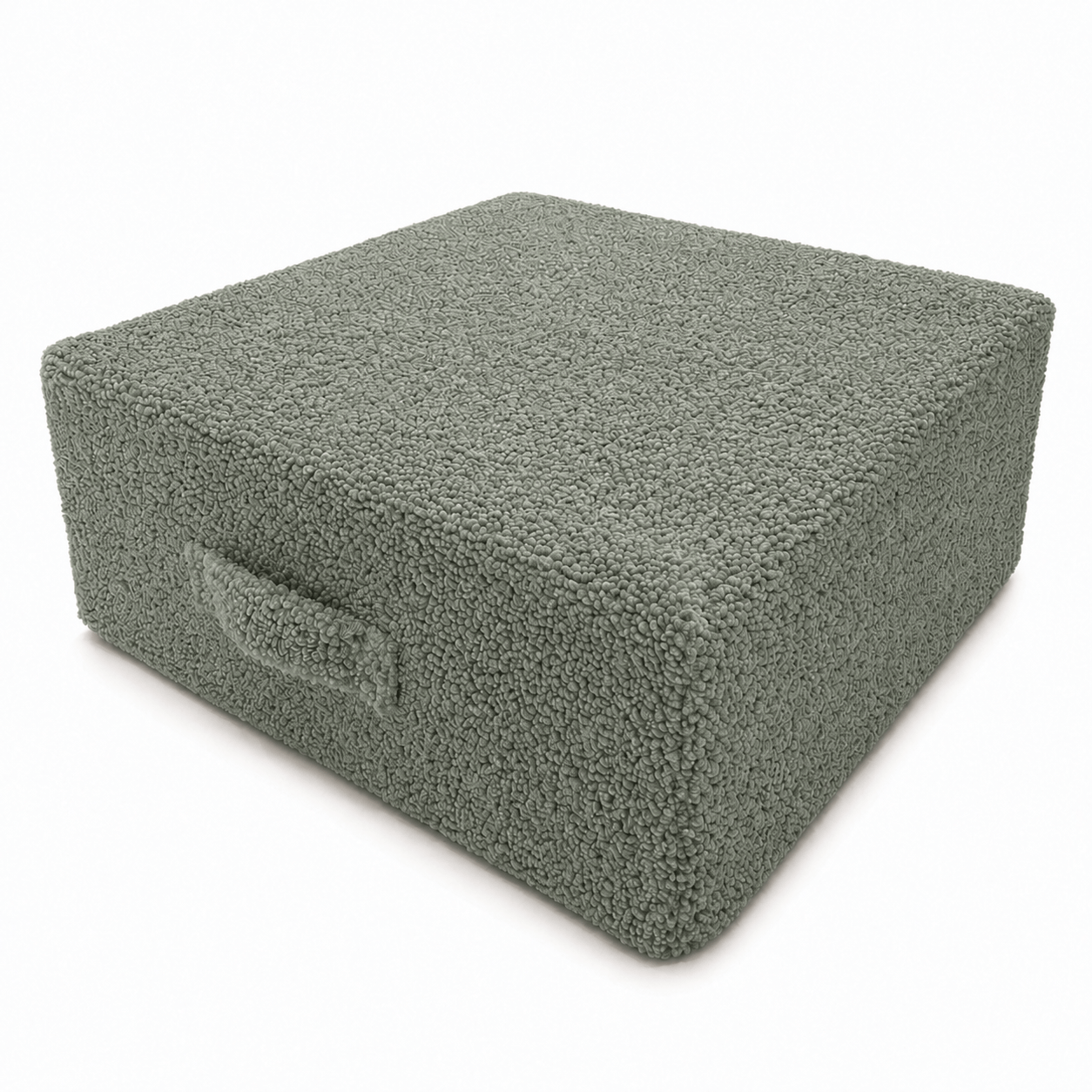 Trampoline d'intérieur en peluche bouclée effet laine Bearly | 2 tailles