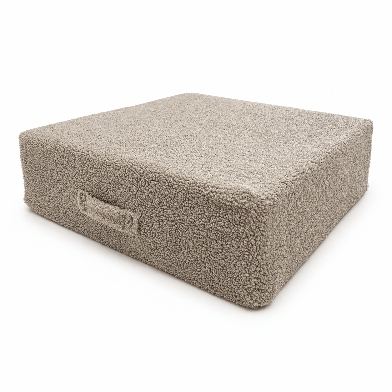 Trampoline d'intérieur en peluche bouclée effet laine Bearly | 2 tailles