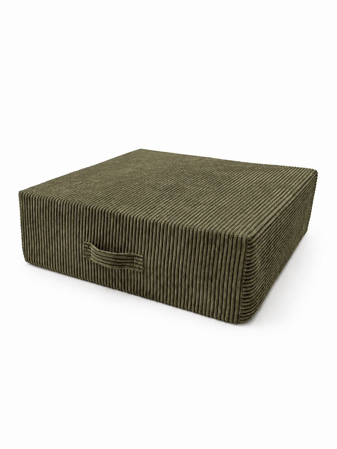 Trampoline d'intérieur en velours Corduroy à larges côtes Aesthetic | 2 tailles