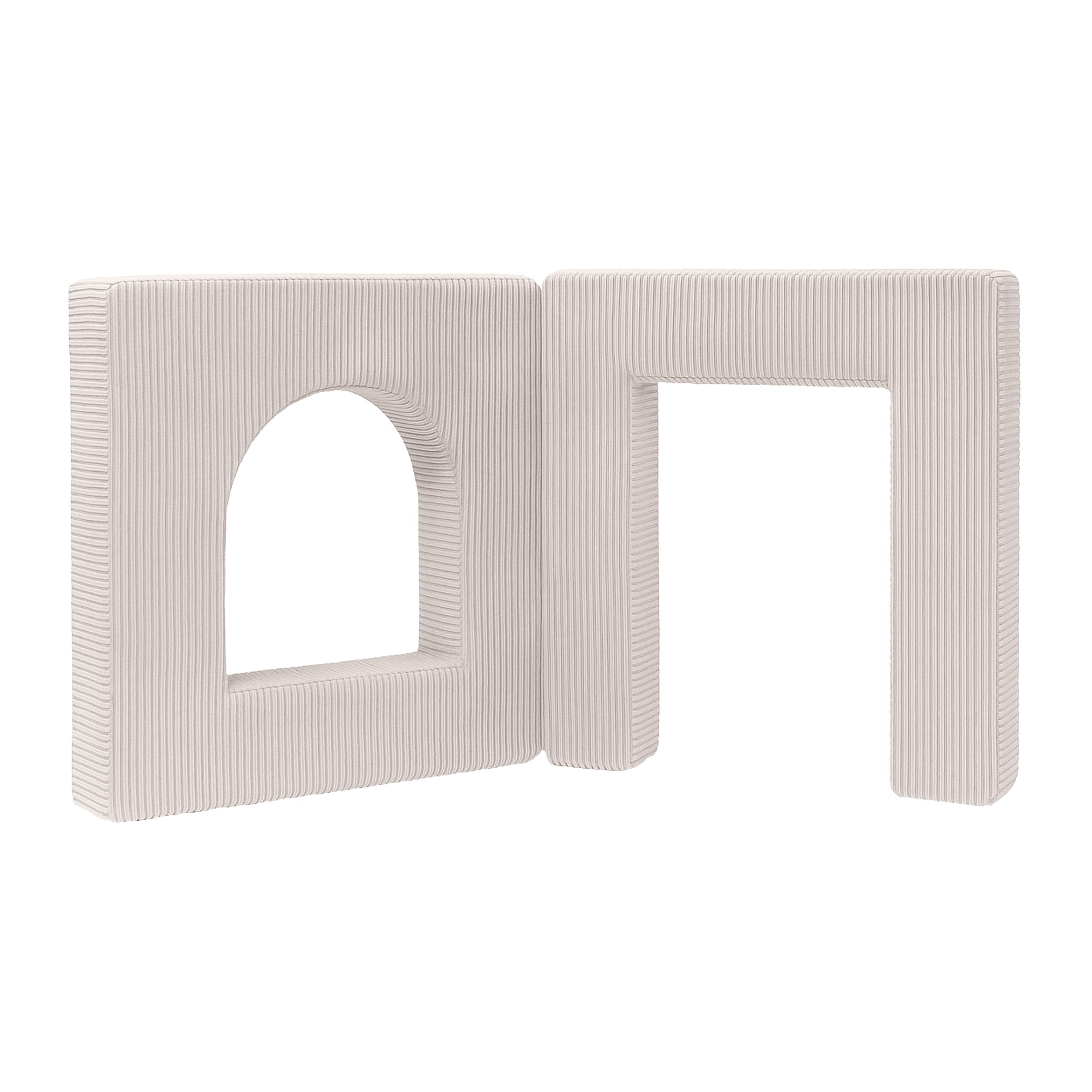 Meowbaby Aesthetic Soft Play Set for Toddlers | Foam Playground Archway | 4 Elements