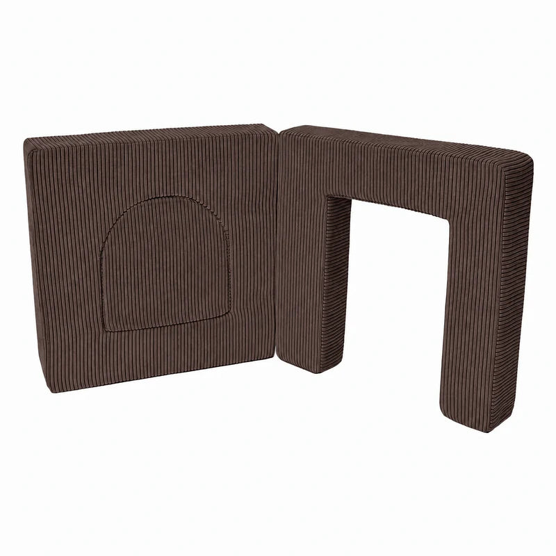Matelas Arche pour canapé de jeu modulable Pocket 120cm en Corduroy à larges côtes Aesthetic