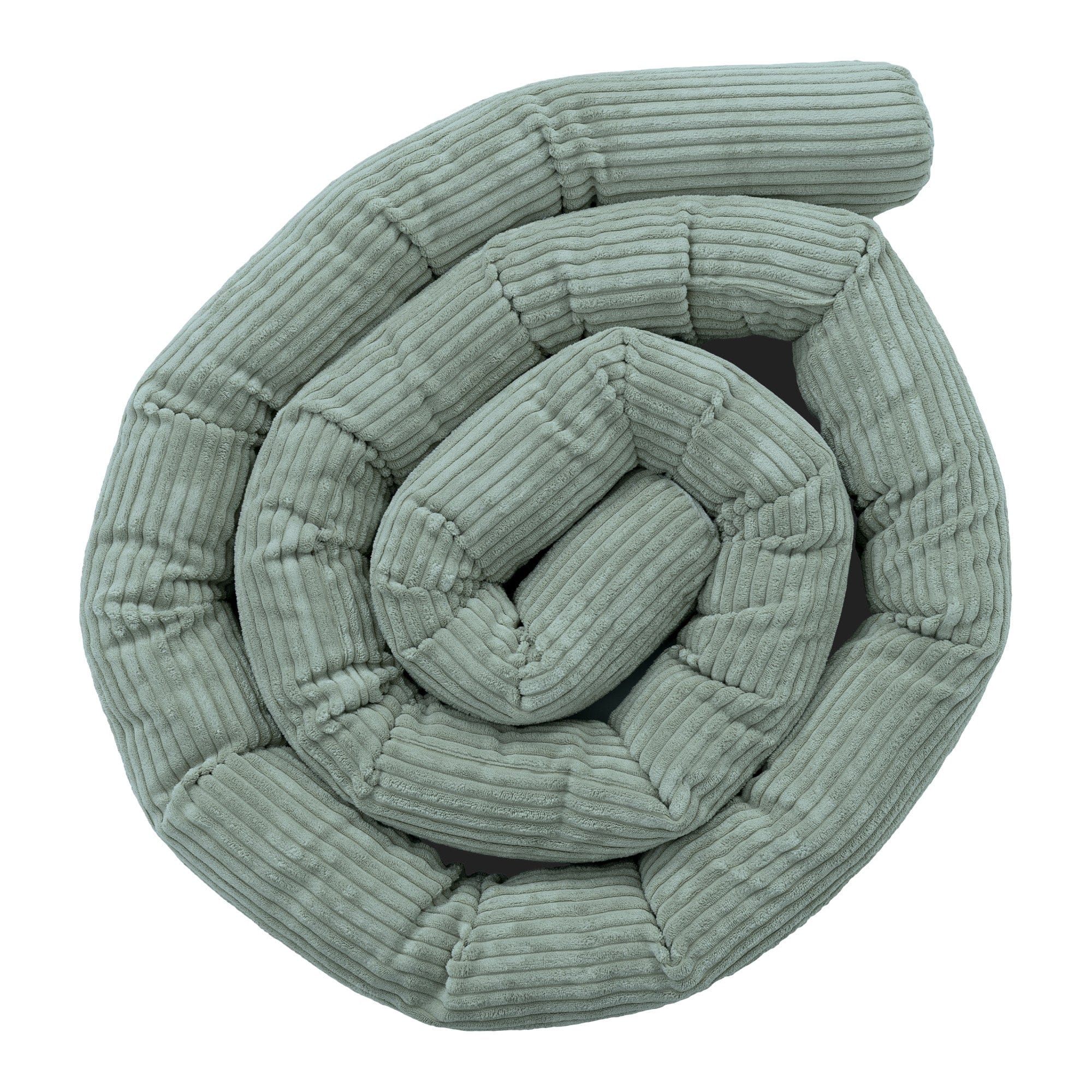 Meowbaby Protective Roll Bumper for Baby Crib – Safe Roll | Aesthetic