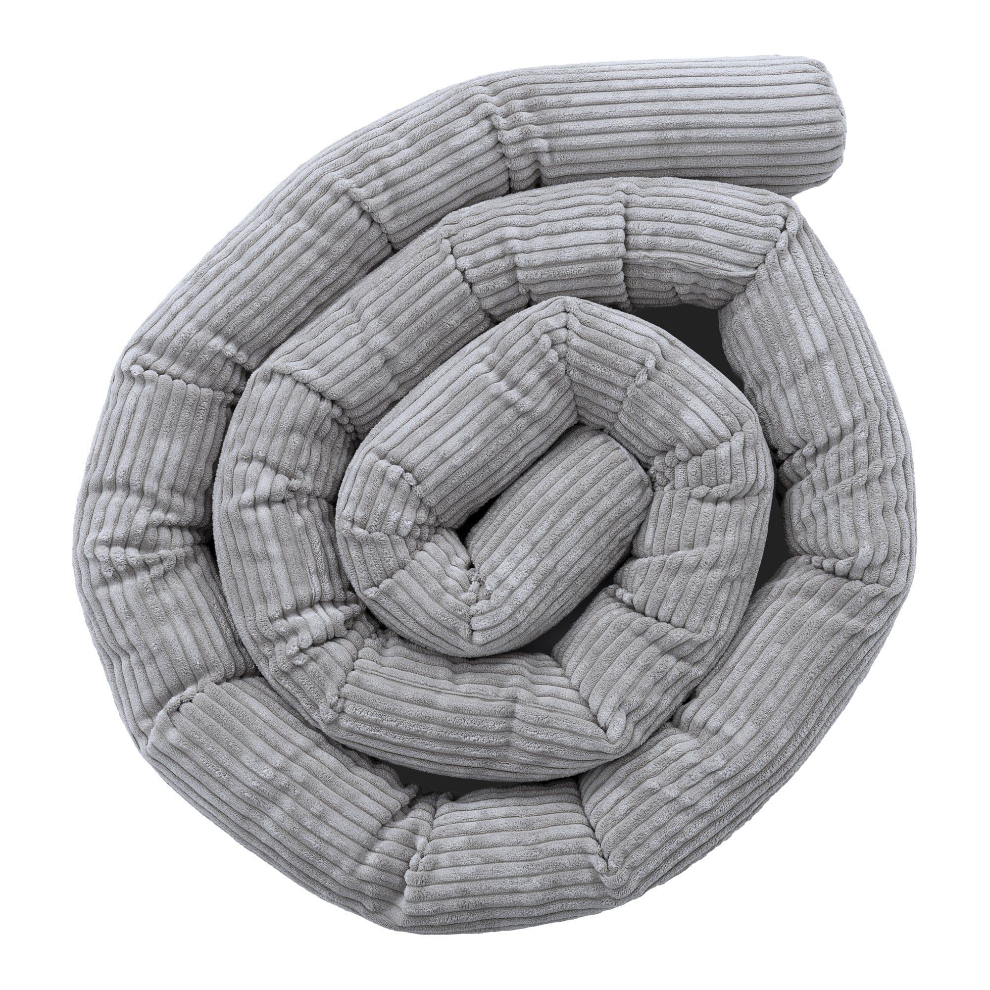 Meowbaby Protective Roll Bumper for Baby Crib – Safe Roll | Aesthetic