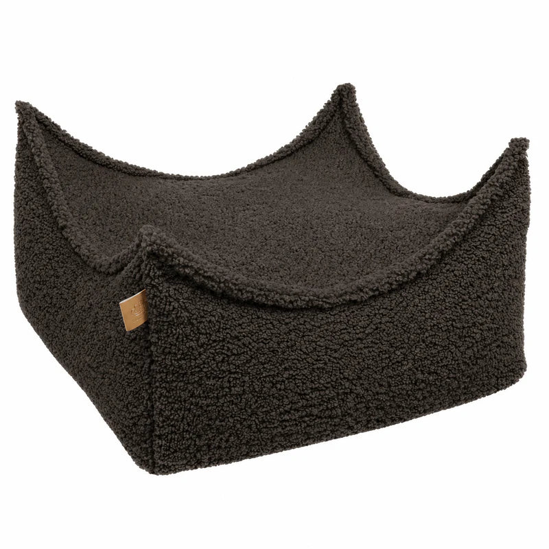 Coussin de sol carré en peluche Bearly