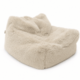Pouf carré en fourrure Mammouth