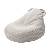 Pouf Ours en chenille texturée Dune