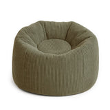 Pouf Floreo en velours Corduroy à larges côtes Aesthetic