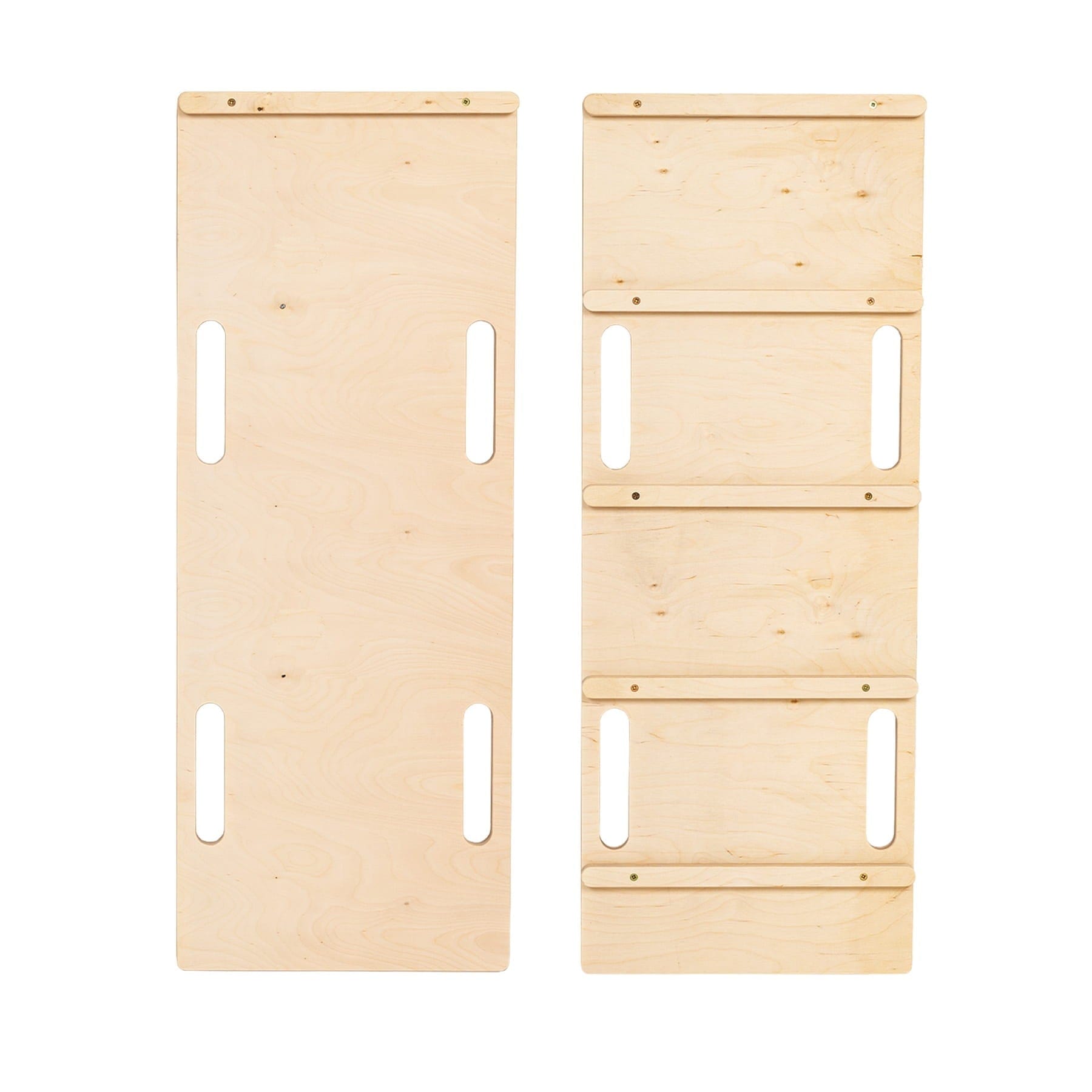 Meowbaby Rocker Natural - Wooden Toddler Indoor Climbing Frame for Kids