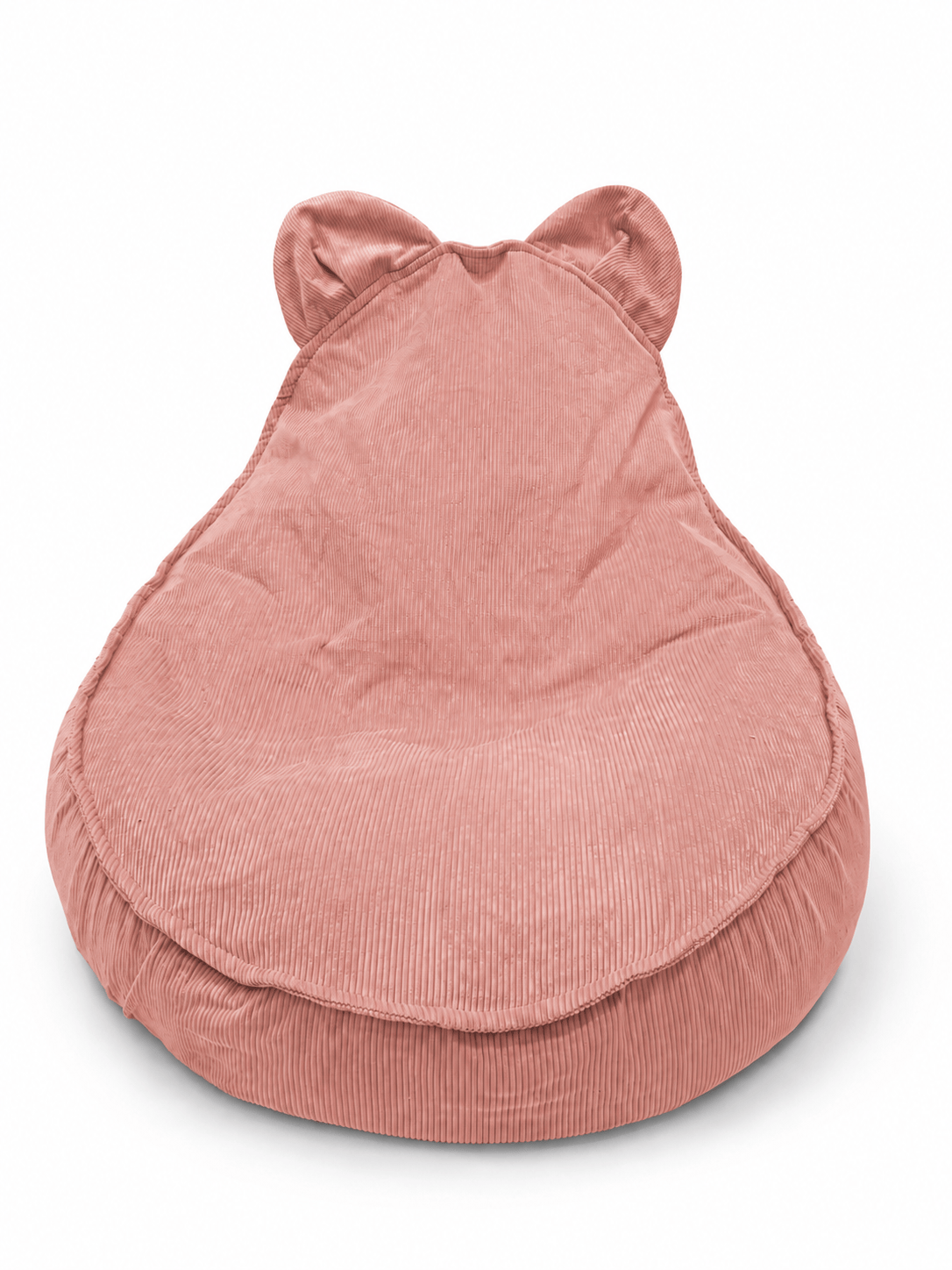 Grand pouf Ours en Corduroy à fines côtes Slimcord
