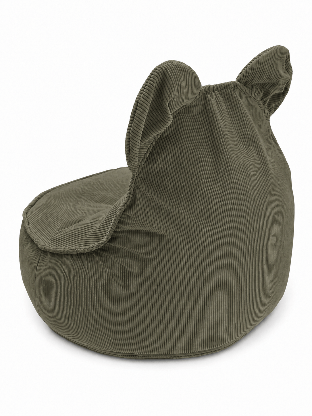 Grand pouf Ours en Corduroy à fines côtes Slimcord