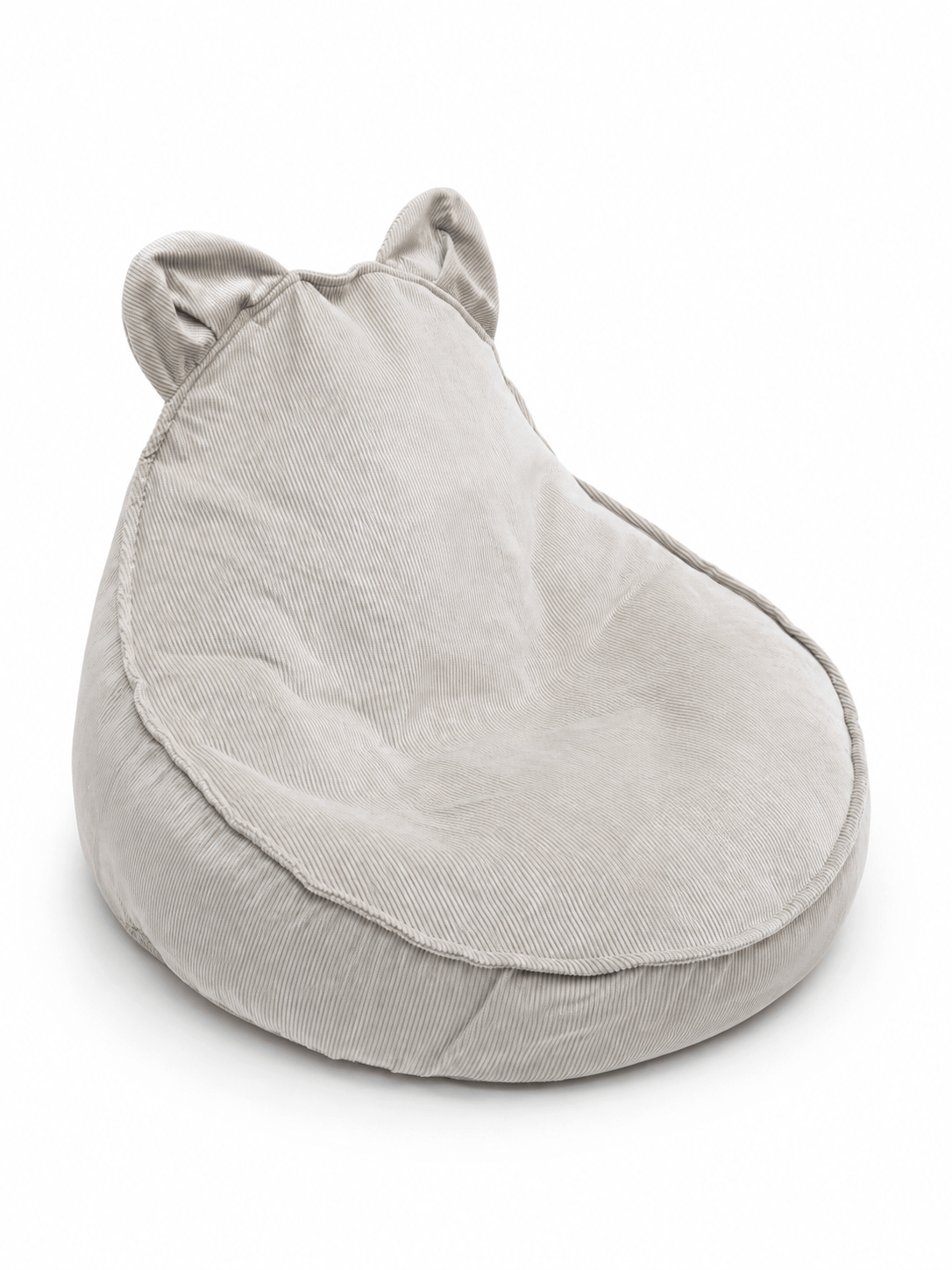 Grand pouf Ours en Corduroy à fines côtes Slimcord