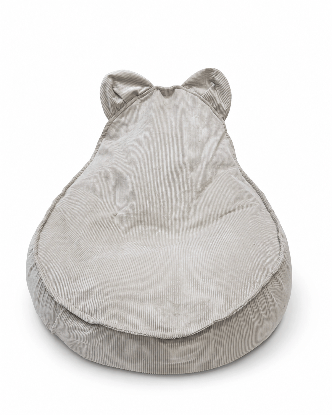 Grand pouf Ours en Corduroy à fines côtes Slimcord