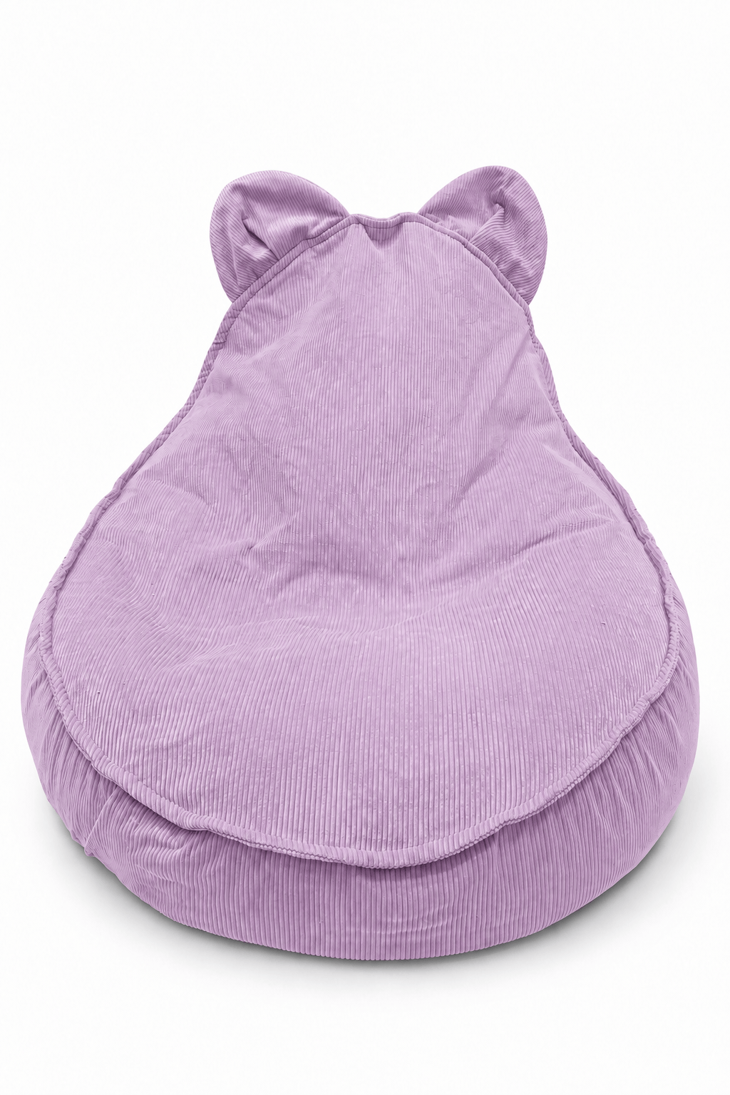 Grand pouf Ours en Corduroy à fines côtes Slimcord