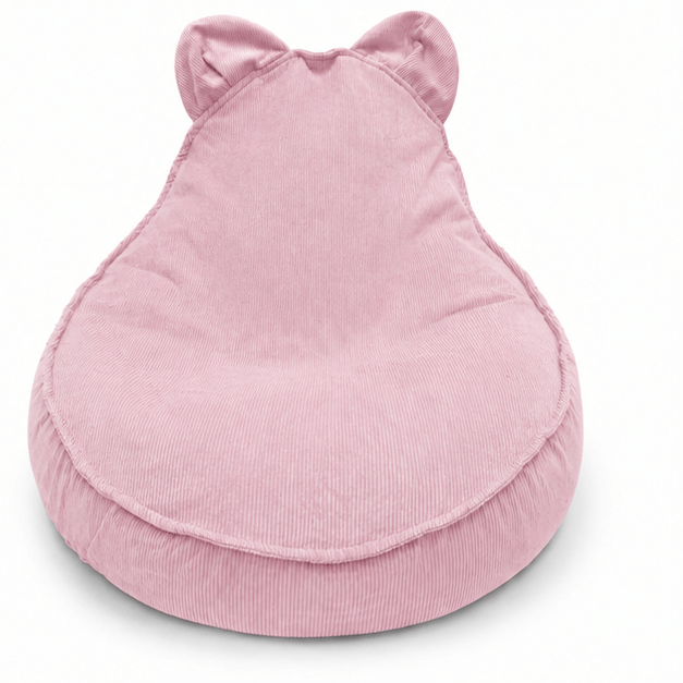 Grand pouf Ours en Corduroy à fines côtes Slimcord