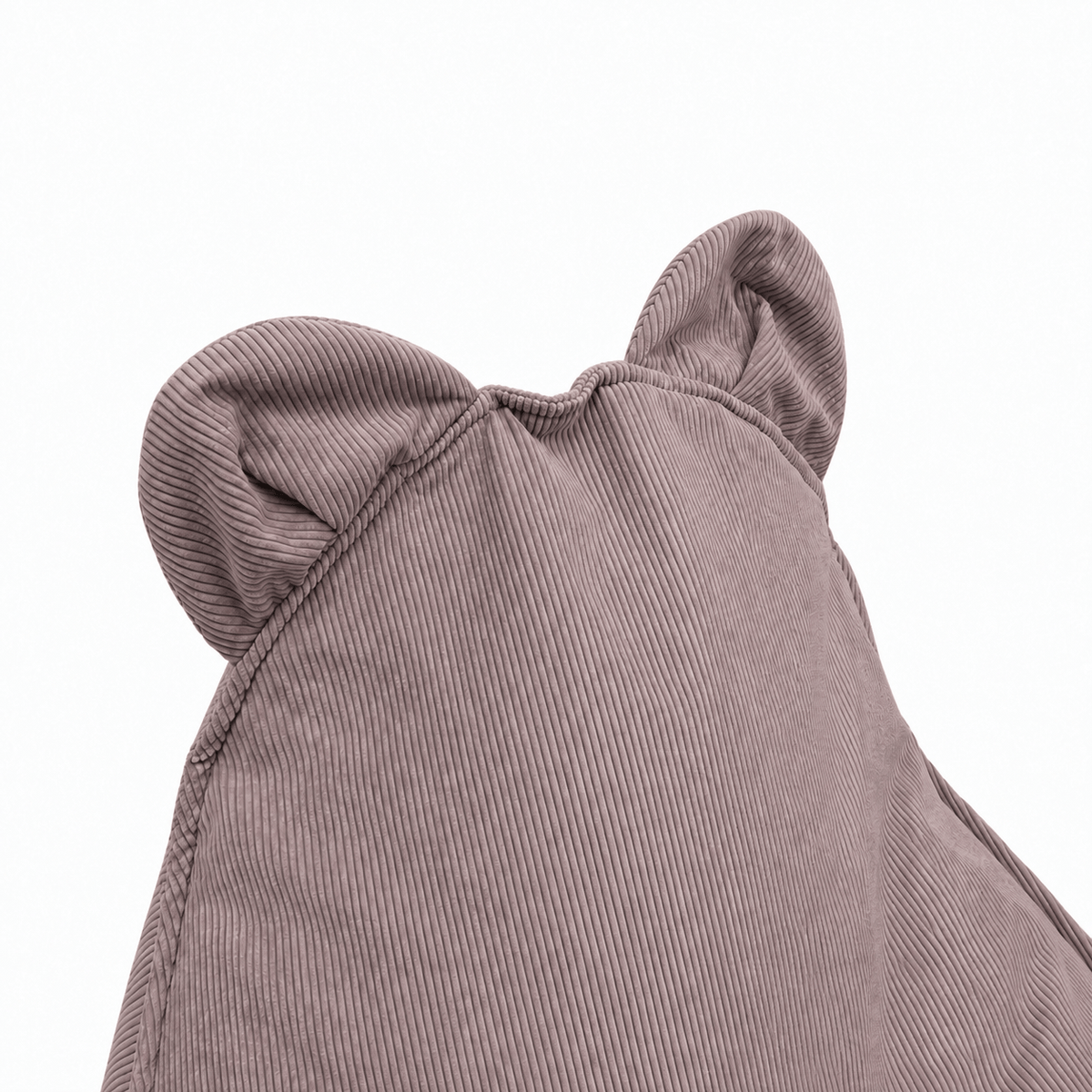 Grand pouf Ours en Corduroy à fines côtes Slimcord