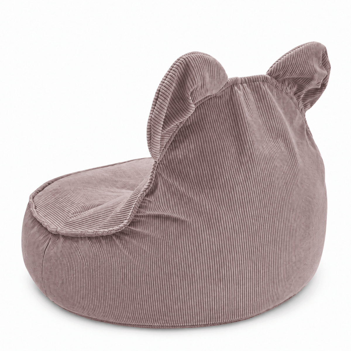 Grand pouf Ours en Corduroy à fines côtes Slimcord