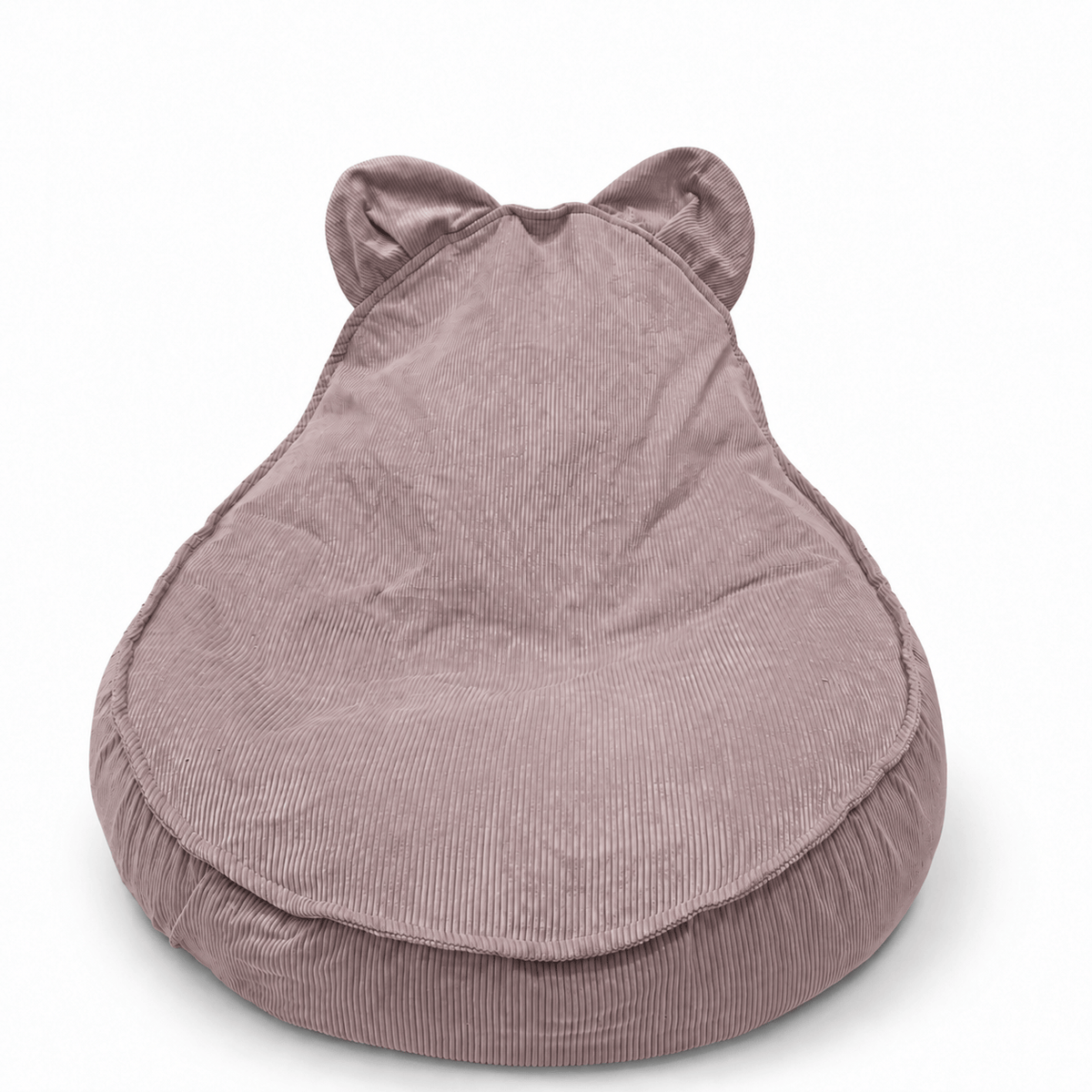 Grand pouf Ours en Corduroy à fines côtes Slimcord