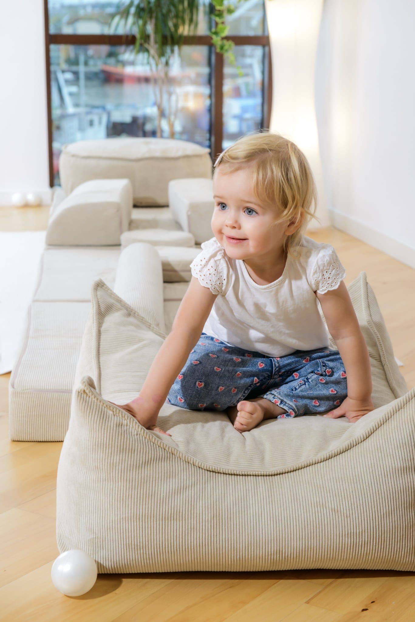 Meowbaby Kids Beanbag - Square | Slimcord 