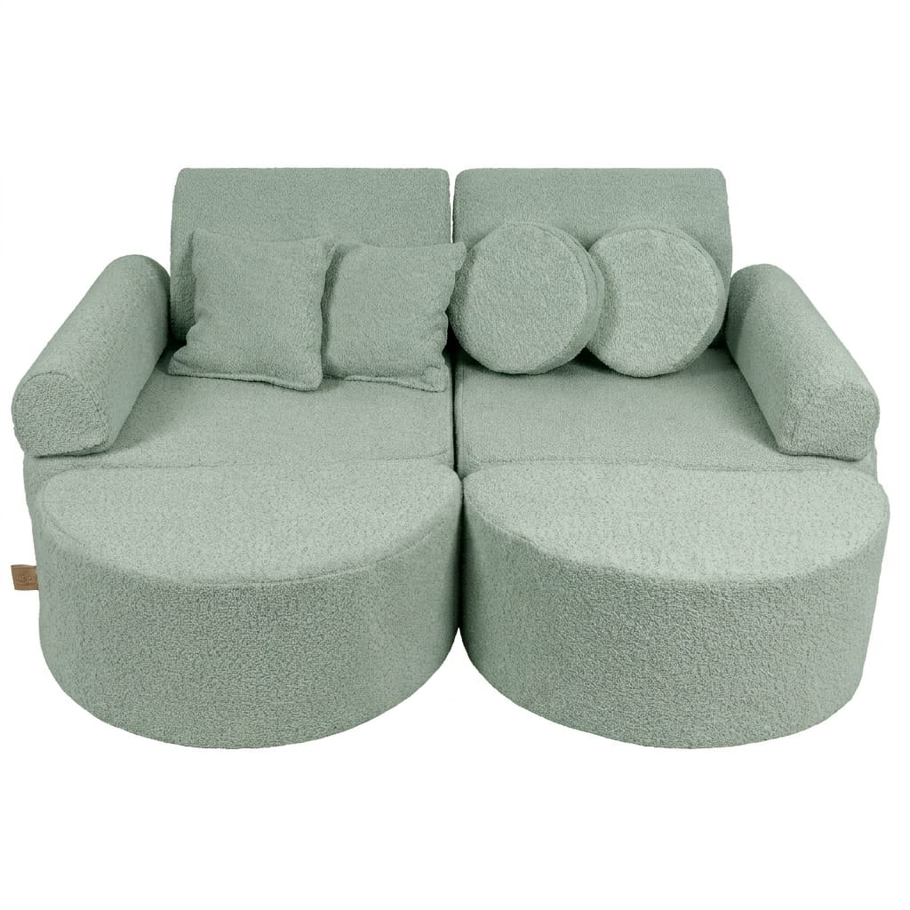 Meowbaby Modular Kids Sofa Max - 12 Pieces | Boucle