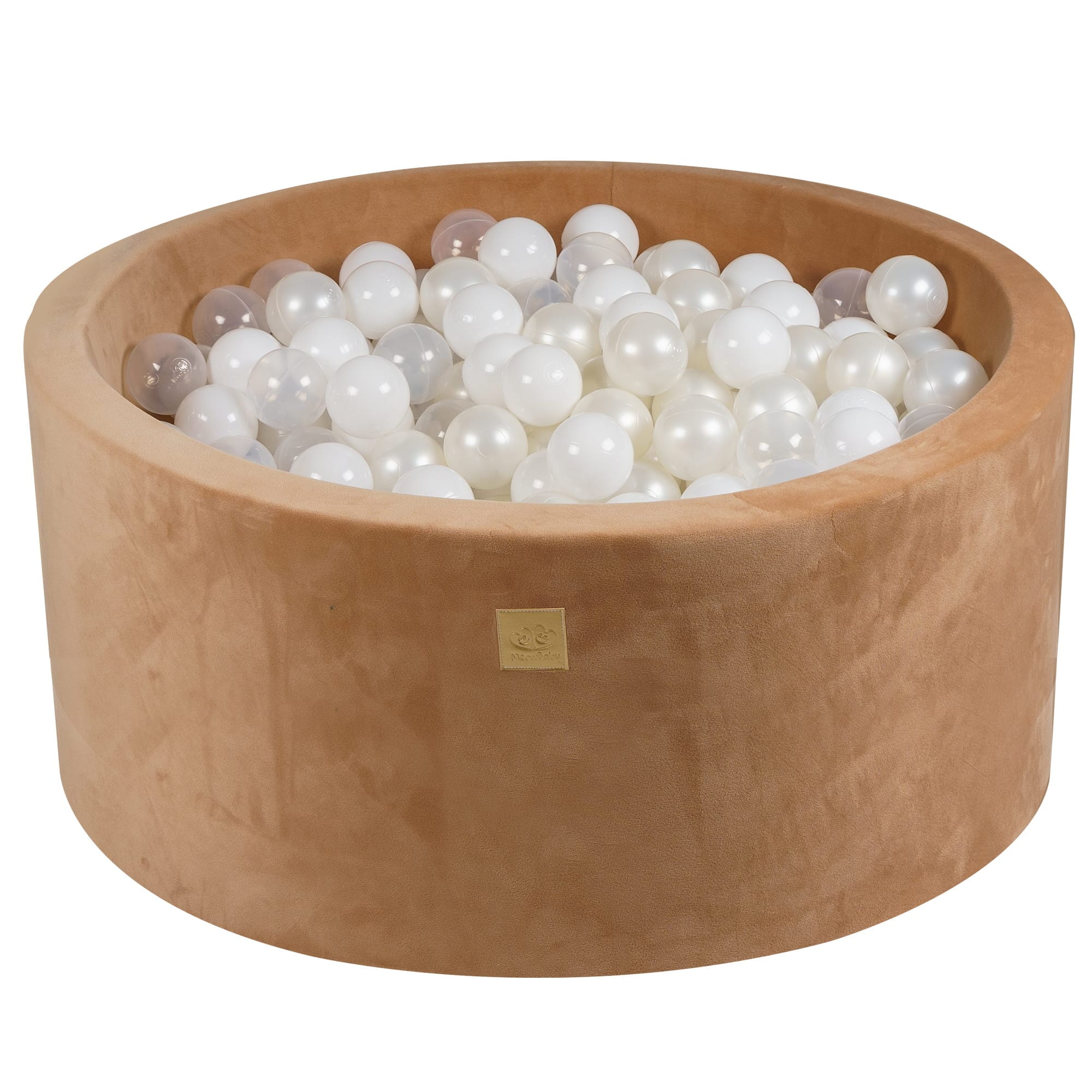 Meowbaby Supersoft Foam Baby Ball Pit Caramel | Balls to Choose