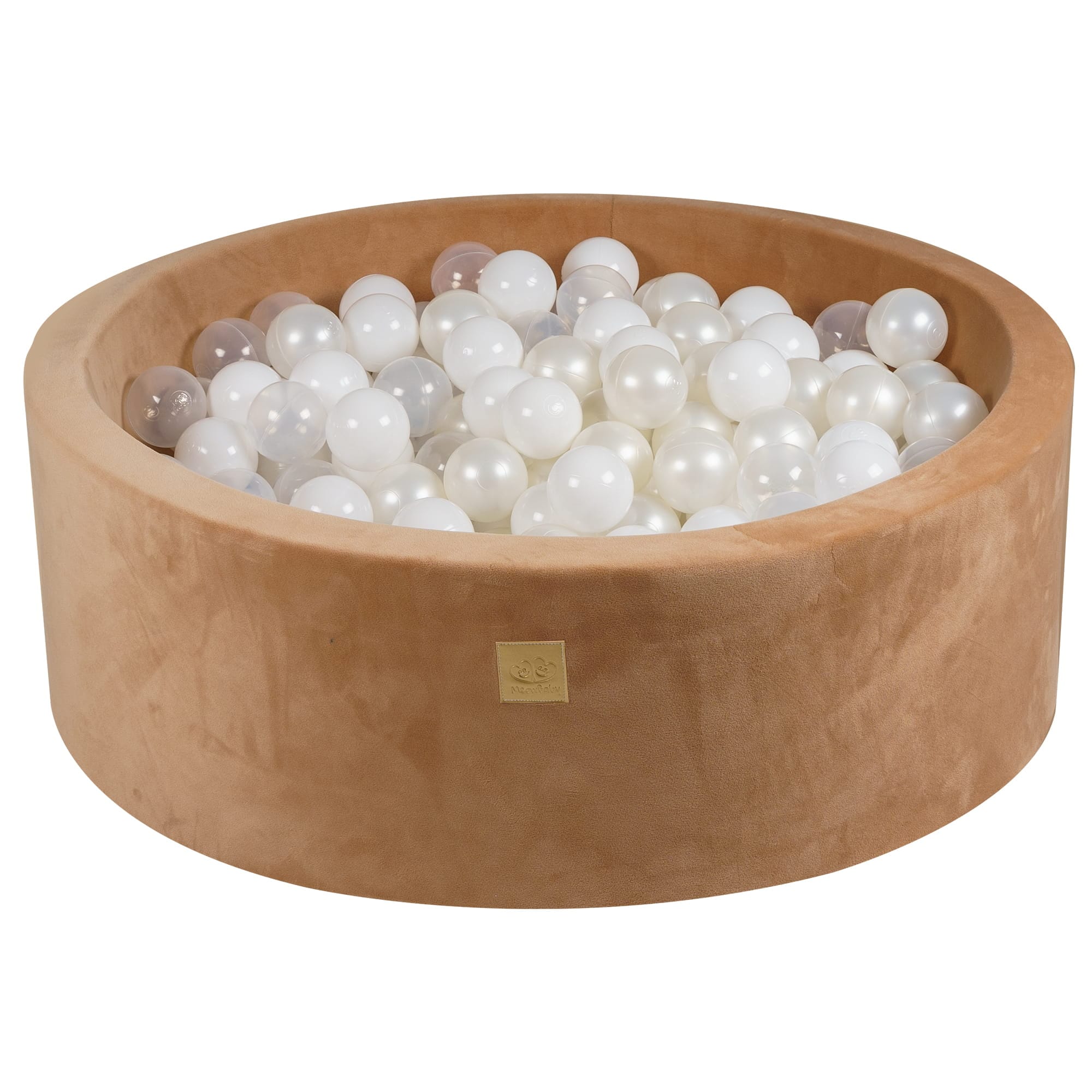 Meowbaby Supersoft Foam Baby Ball Pit Caramel | Balls to Choose