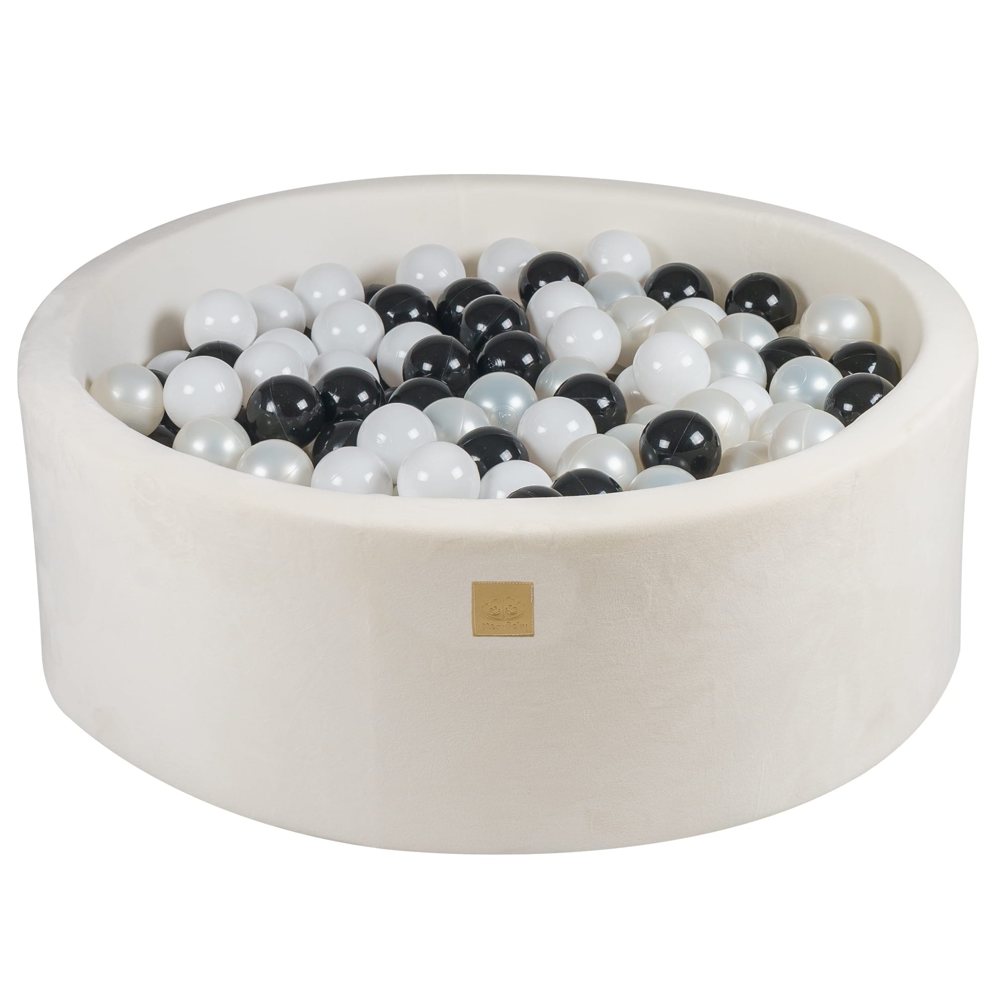 Meowbaby Supersoft Foam Baby Ball Pit White | Balls to Choose