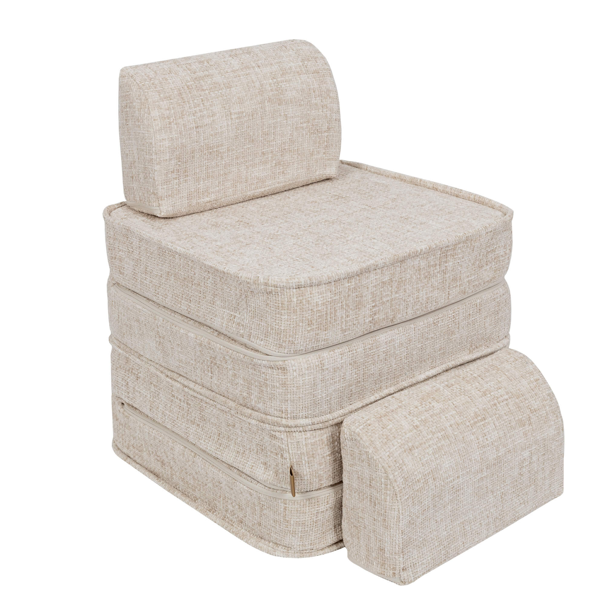 Meowbaby Tangle Sofa Basic – Modular Kids Play Sofa Bed | 4 Pieces