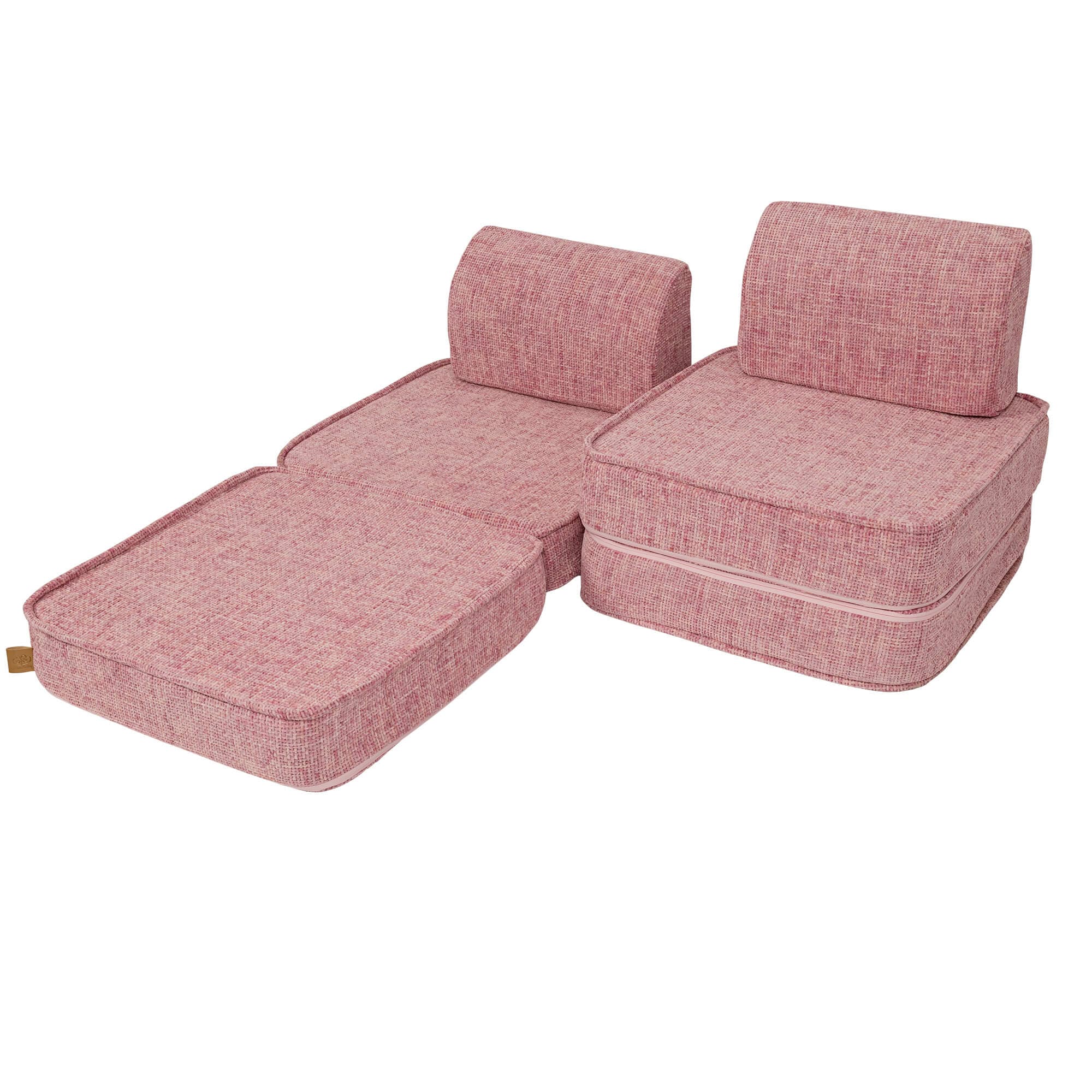 Meowbaby Tangle Sofa Basic – Modular Kids Play Sofa Bed | 4 Pieces
