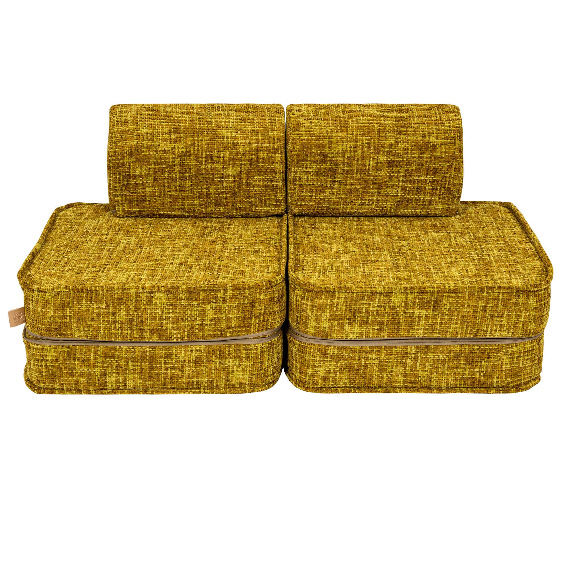 Meowbaby Tangle Sofa Basic – Modular Kids Play Sofa Bed | 4 Pieces
