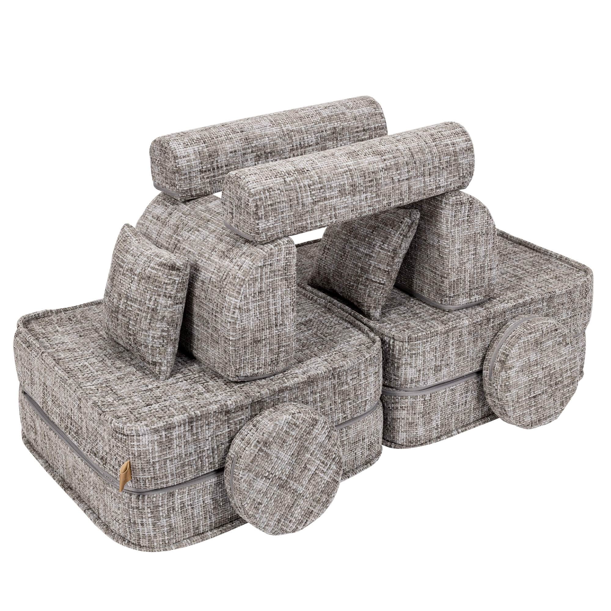 Meowbaby Tangle Sofa Plus – Modular Kids Play Sofa Bed | 10 Pieces