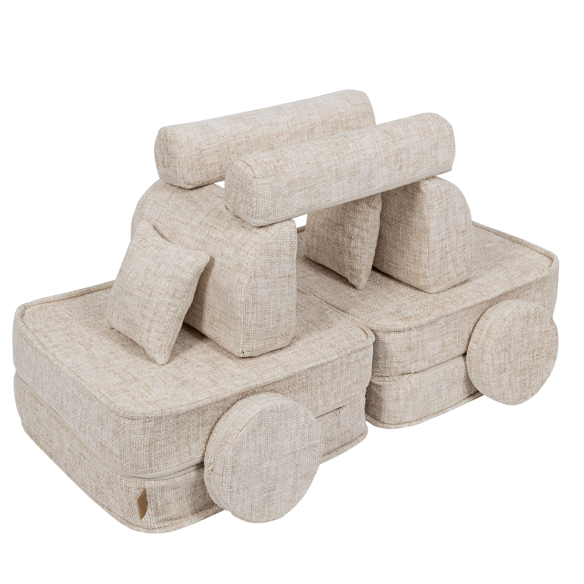 Meowbaby Tangle Sofa Plus – Modular Kids Play Sofa Bed | 10 Pieces