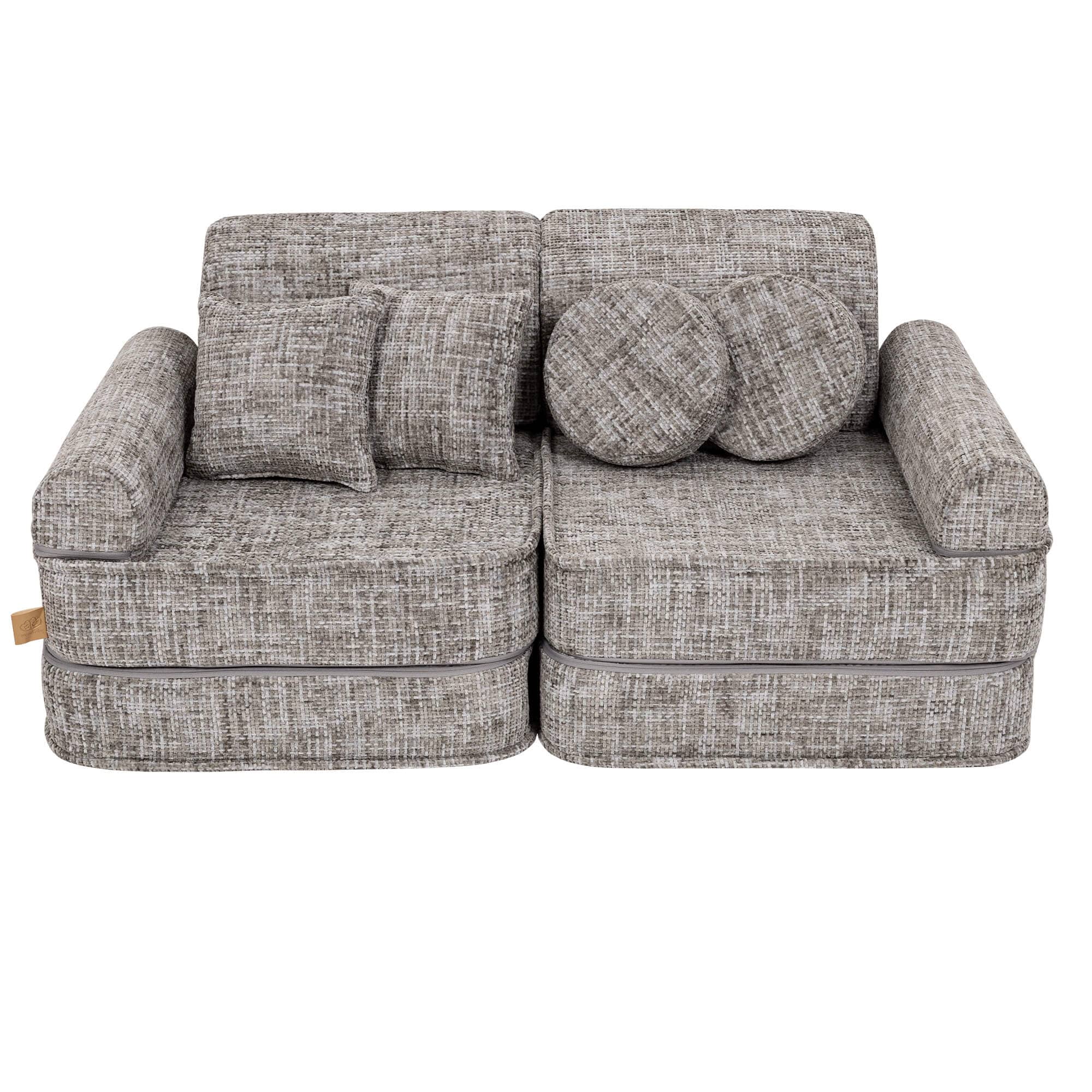 Meowbaby Tangle Sofa Plus – Modular Kids Play Sofa Bed | 10 Pieces