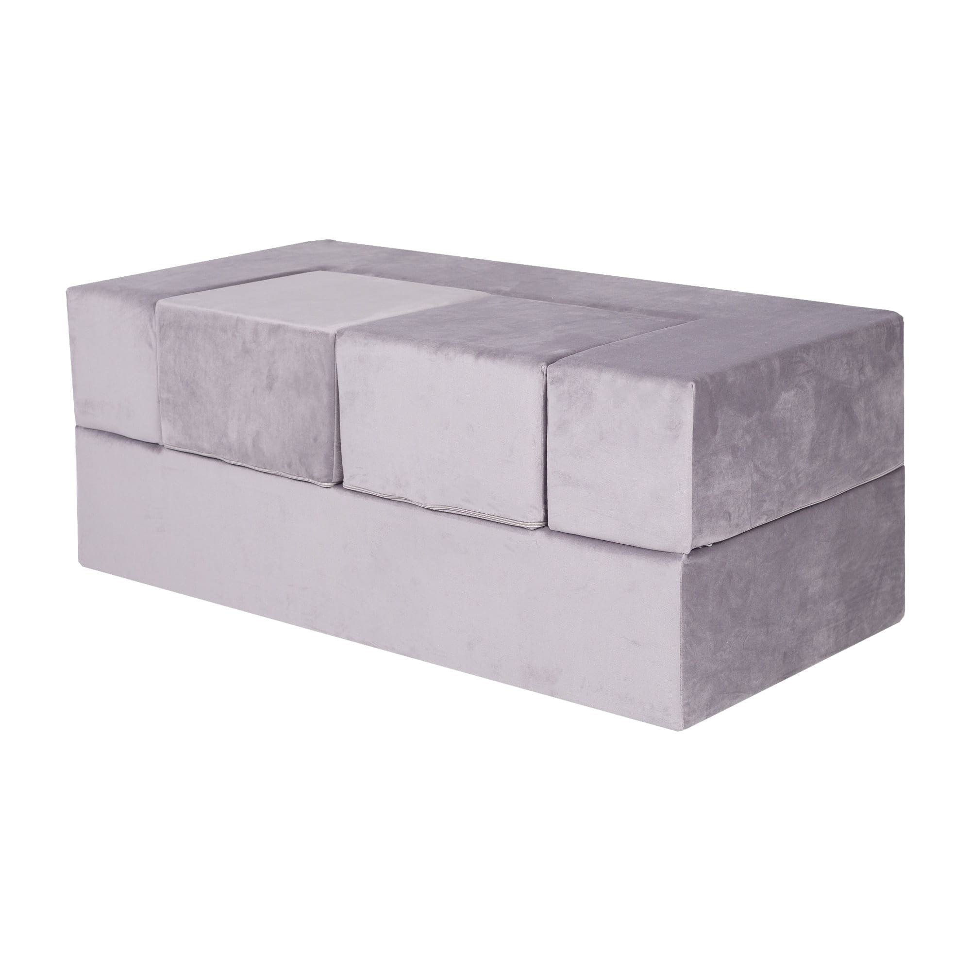 Meowbaby Velvet Kids Play Sofa Cube - Modular Play Couch | 4 Pieces