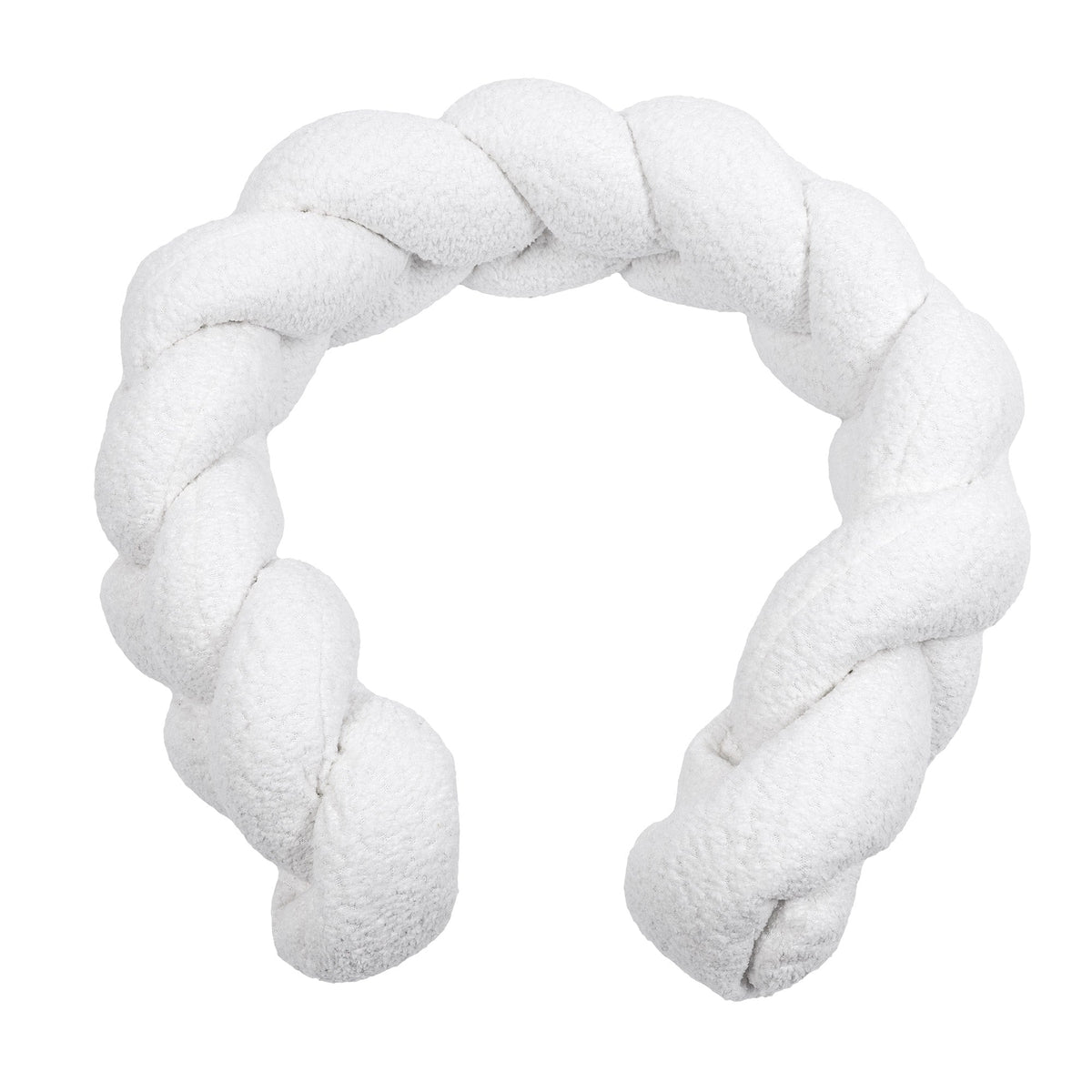 Meowbaby Braided Crib Bumper – Soft Baby Cot Protector | Boucle