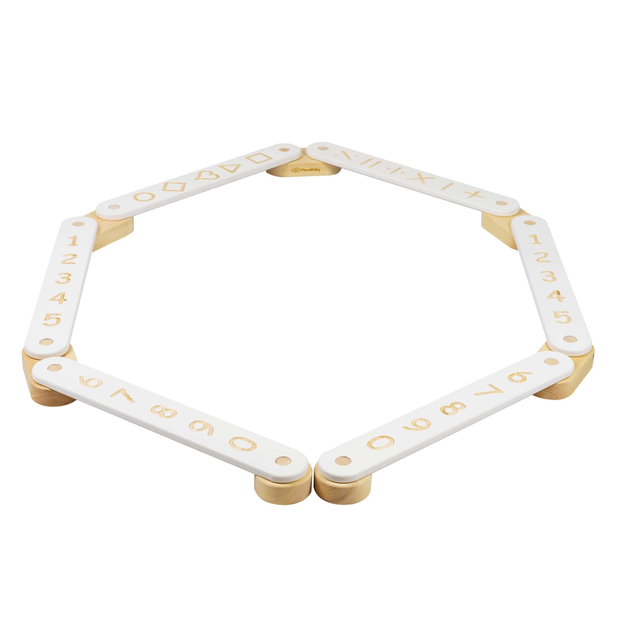 Meowbaby Wooden Balance Beam for Kids - Toddler Coordination Exercise