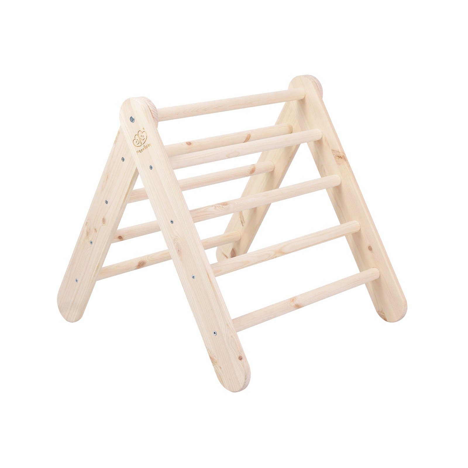 Meowbaby Wooden Climbing Frame for Kids - Montessori Climbing Triangle