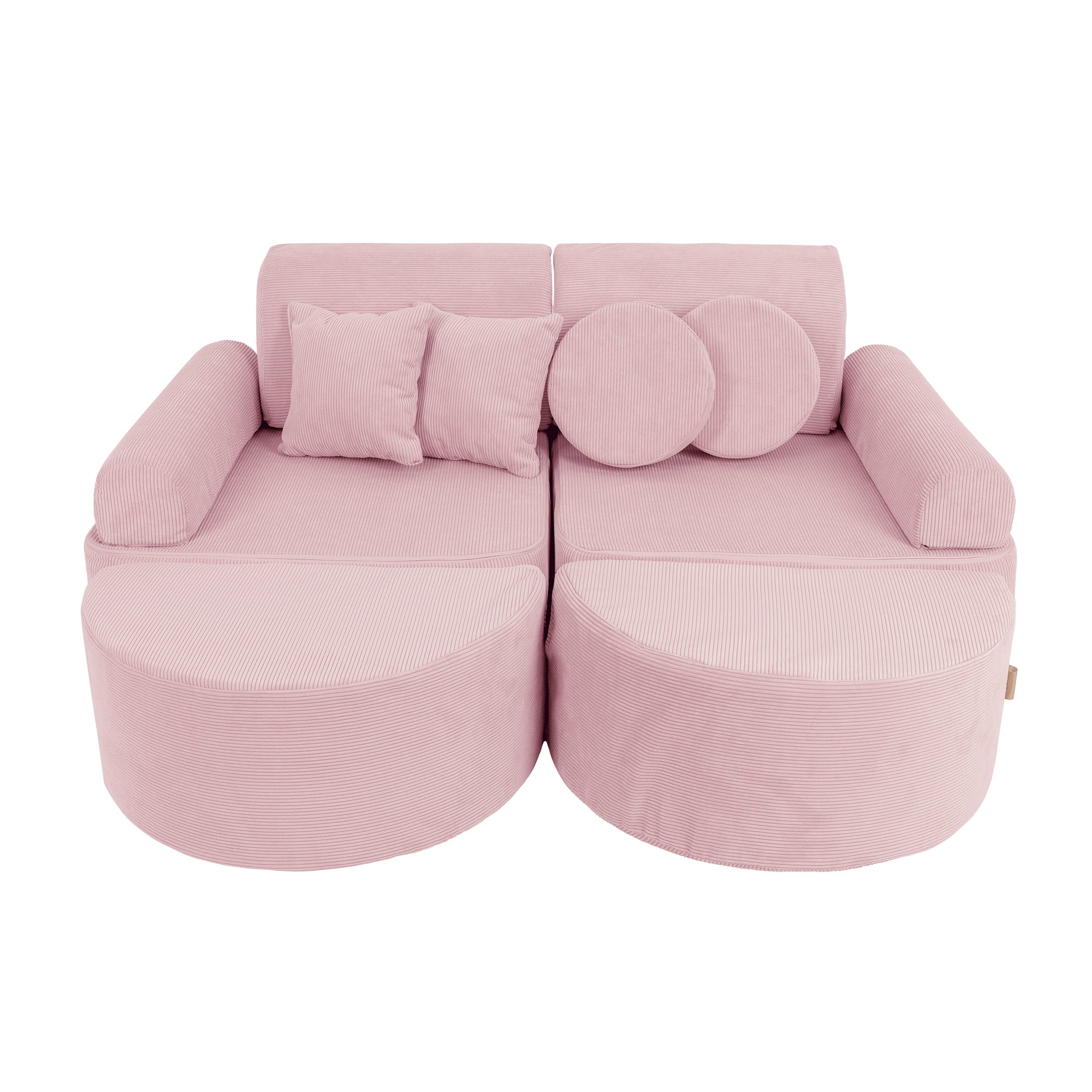 Canapé modulable Pocket en velours Corduroy à fines côtes Slimcord | 12 Pièces