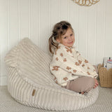 Pouf Ours en velours côtelé Churros