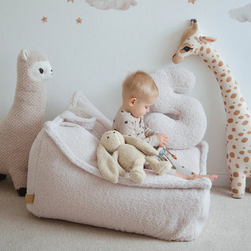 Pouf poire en peluche Bearly