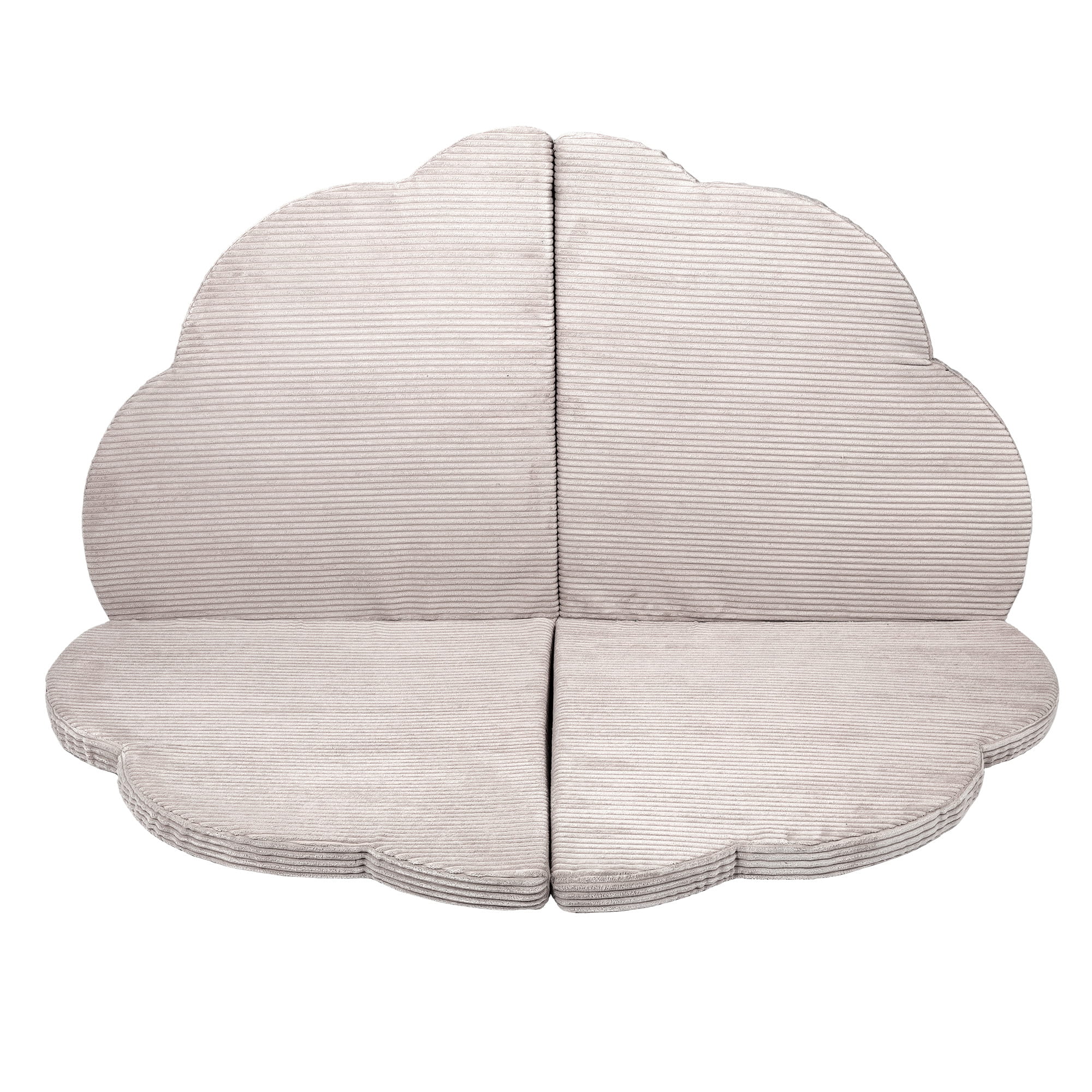 Tapis de jeu nuage en velours Corduroy à larges côtes Aesthetic