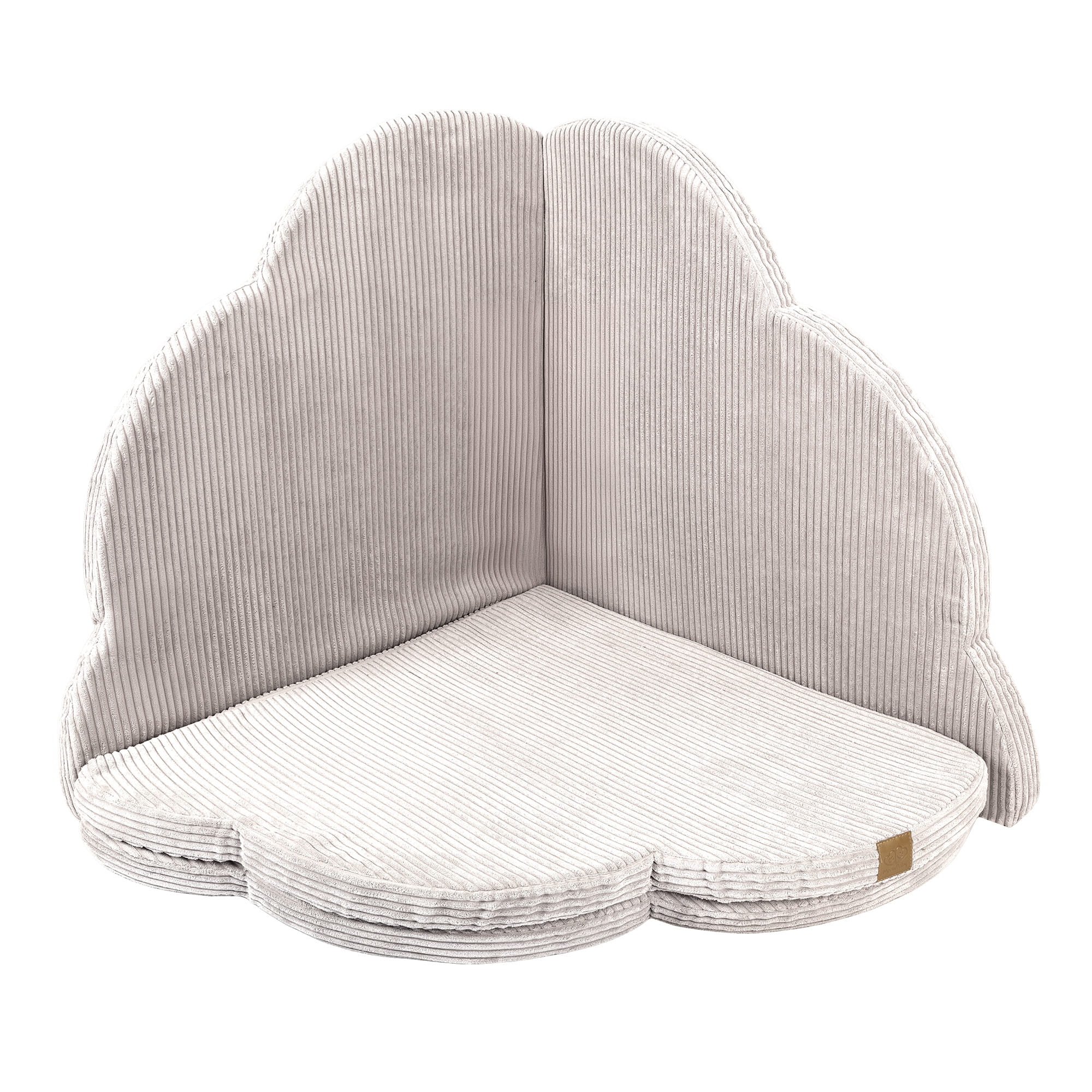 Tapis de jeu nuage en velours Corduroy à larges côtes Aesthetic