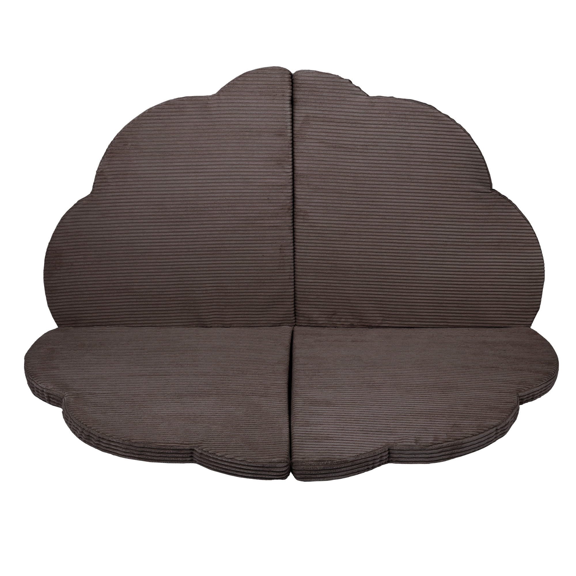 Tapis de jeu nuage en velours Corduroy à larges côtes Aesthetic